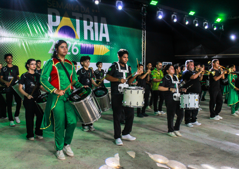 Banda do Campus Macapá faz apresentação em desfiles cívicos | Foto: Equipe de Mídia - Arquivo Banda